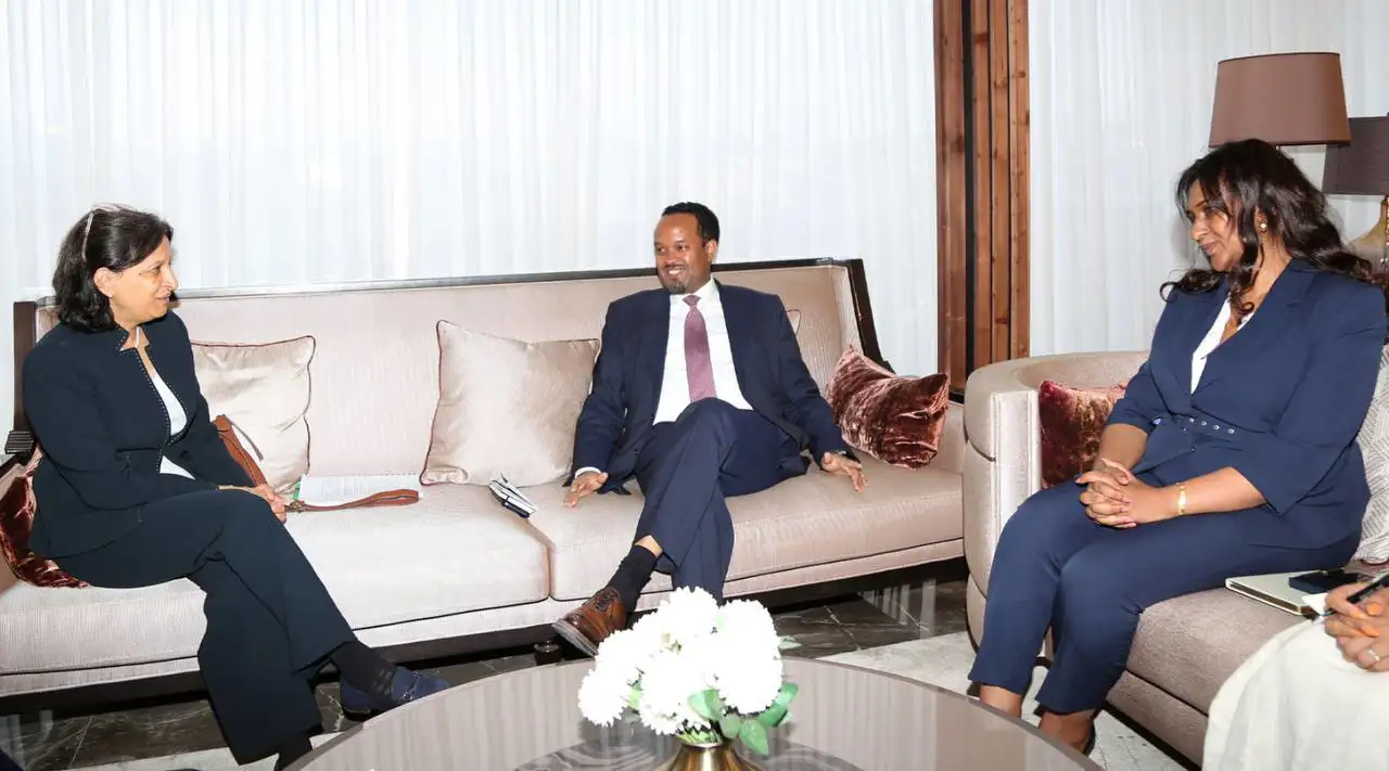 አቶ አሕመድ ሽዴ ከዓለም ባንክ ምክትል ፕሬዚዳንት ጋር ተወያዩ